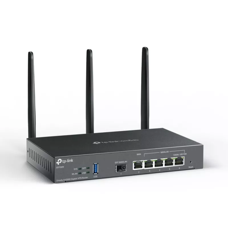 Maršrutētājs TP-Link Omada AX3000 divjoslu Wi-Fi 6