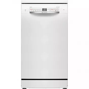 Bosch trauku mazgājamā mašīna SPS2HKW58E — Serie 2 slimline 45 cm, 10 galda klājumi, 46 dB, nerūsējošā tērauda tvertne