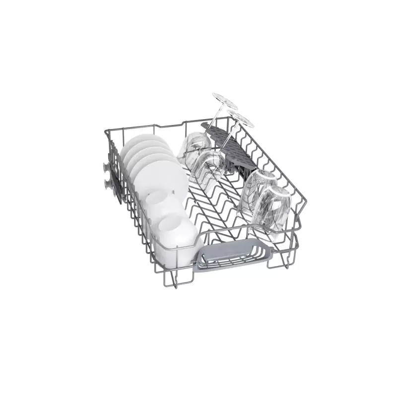 Iebūvējamā Bosch Serie 2 SPV2HMX42E trauku mazgājamā mašīna 45 cm šaura, 10 galda komplektiem, 46 dB, energoefektivitātes klase E