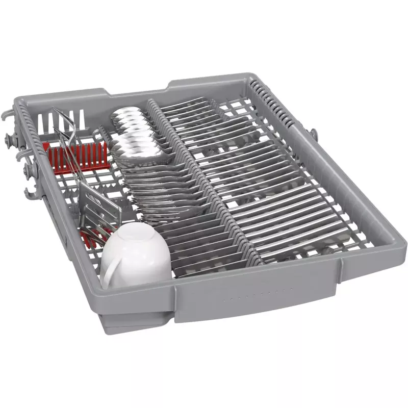 Iebūvējamā Bosch Serie 2 SPV2HMX42E trauku mazgājamā mašīna 45 cm šaura, 10 galda komplektiem, 46 dB, energoefektivitātes klase E