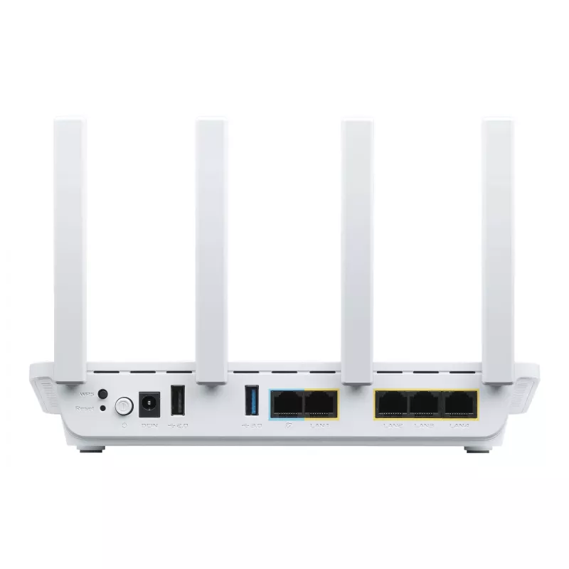 ASUS EBR63 – Expert WiFi bezvadu maršrutētājs Gigabit Ethernet divu joslu (2,4 GHz / 5 GHz) Balts