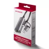 Axagon ADE-TXCA USB-C + USB-A 3.2 Gen 1 - Gigabit Ethernet adapteris, Asix AX88179