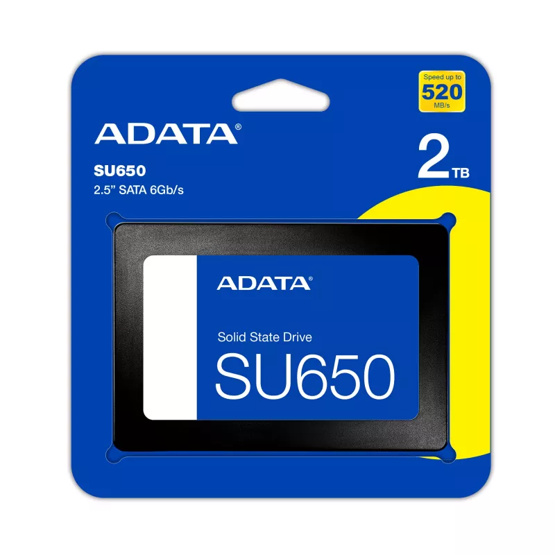 SSD disks ADATA 2 TB 2.5 collas SATA III ADATA SU650