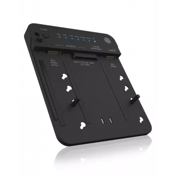 ICY BOX IB-2913MCL-C31 USB 3.2 Gen 2 (3.1 Gen 2) Type-C Melns