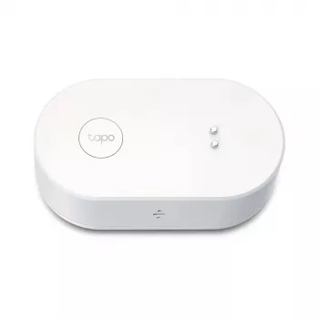 Ūdens noplūdes detektors TP-Link Tapo T300 Wi‑Fi, regulējama signalizācija 90 dB, IP67, baterija (2×AAA), nepieciešams centrmezgls