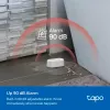 Ūdens noplūdes detektors TP-Link Tapo T300 Wi‑Fi, regulējama signalizācija 90 dB, IP67, baterija (2×AAA), nepieciešams centrmezgls