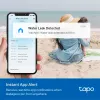 Ūdens noplūdes detektors TP-Link Tapo T300 Wi‑Fi, regulējama signalizācija 90 dB, IP67, baterija (2×AAA), nepieciešams centrmezgls