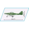 Konstrukcijas rotaļlieta Cobi Messerschmitt Me 262 modeļa komplekts ar 500 detaļām