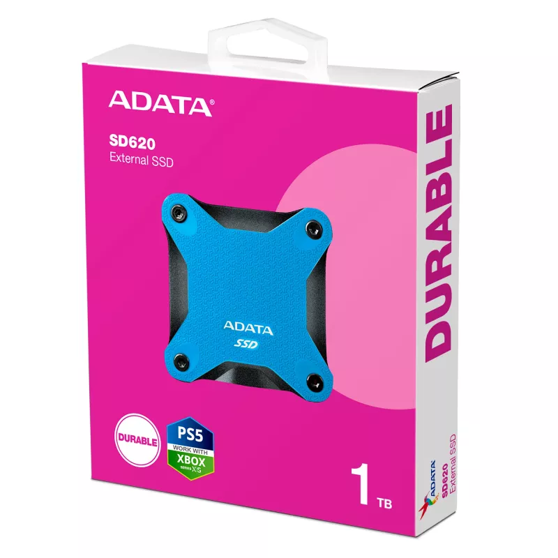 ADATA SD620 1 TB Micro-USB B 3.2 Gen 2 (3.1 Gen 2) Zils