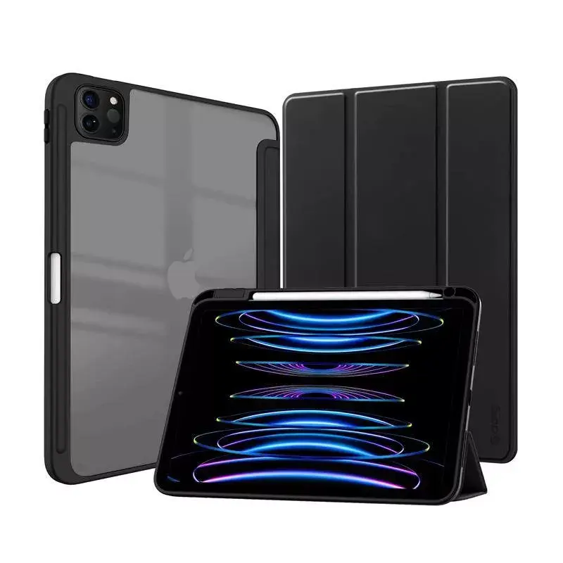 Folio Case Crong CRG-PRF-IPD11-BLK for iPad Pro 11 2022 2021