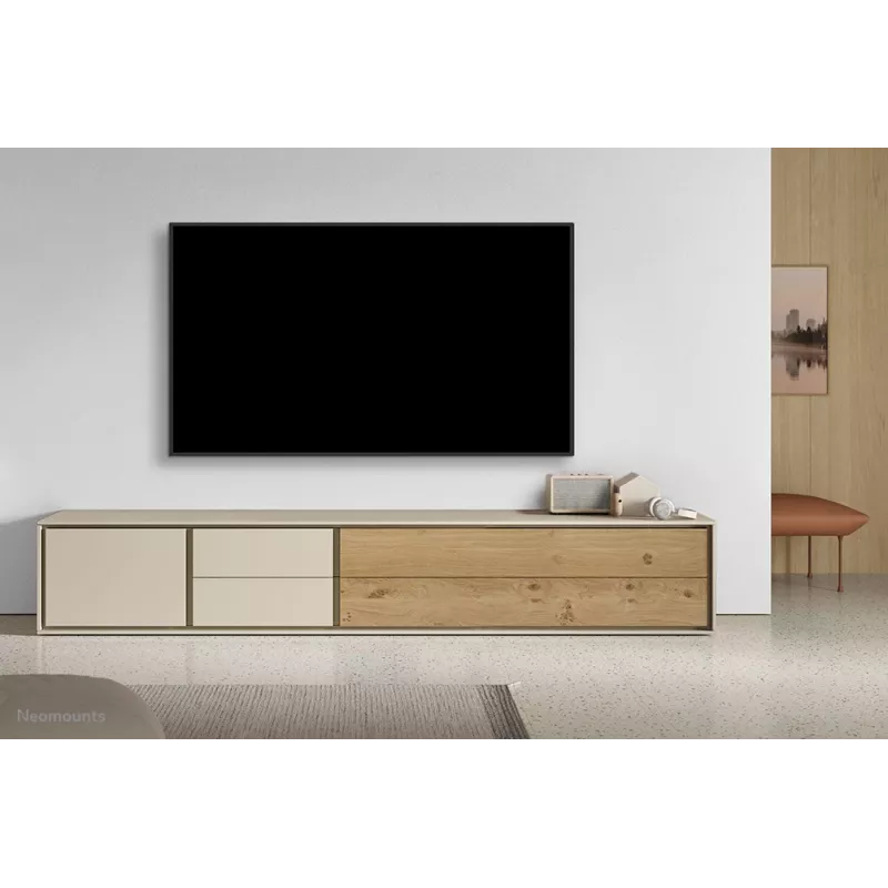 Neomounts WL35-550BL18 TV sienas stiprinājums 43-86 collas - noliecams - viegla uzstādīšana