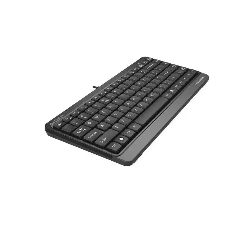 Vadu USB tastatūra A4Tech FStyler FK11 — kompakts standarta izkārtojums, angļu valodā, 12 karstie taustiņi, plaukstas balsts, 1,5 m kabelis