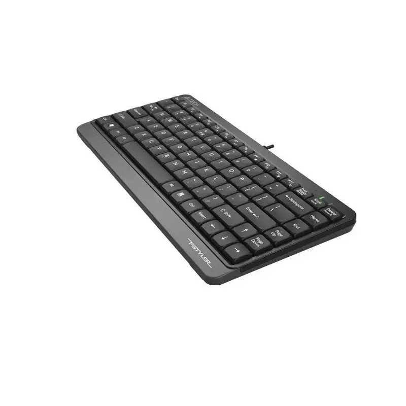 Vadu USB tastatūra A4Tech FStyler FK11 — kompakts standarta izkārtojums, angļu valodā, 12 karstie taustiņi, plaukstas balsts, 1,5 m kabelis