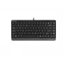Vadu USB tastatūra A4Tech FStyler FK11 — kompakts standarta izkārtojums, angļu valodā, 12 karstie taustiņi, plaukstas balsts, 1,5 m kabelis