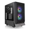 THERMALTAKE Ceres 300 TG ARGB vidustorņa korpuss - melns