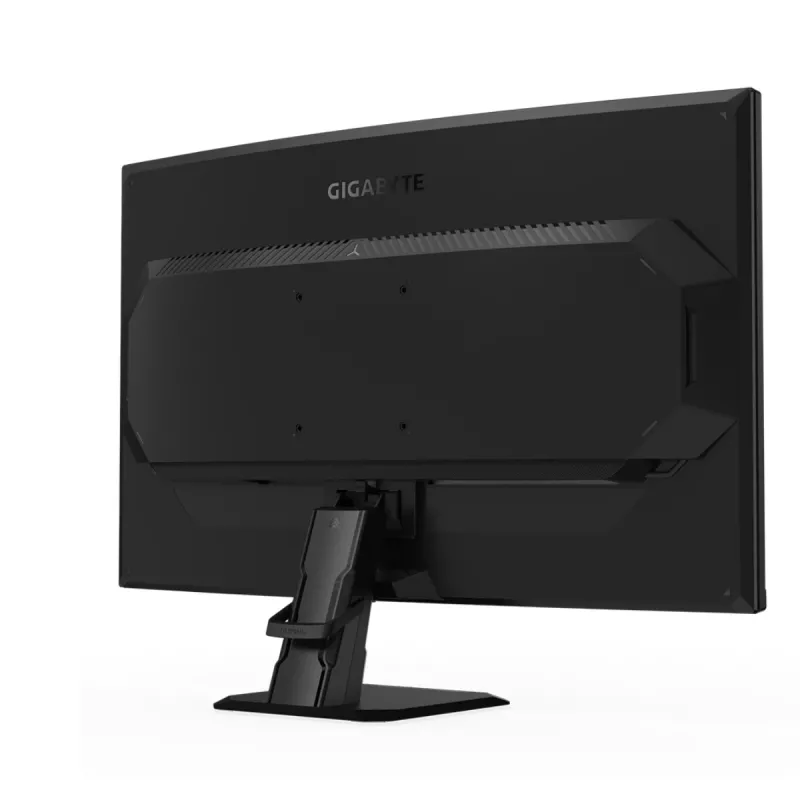 GIGABYTE GS27FC 27 collu FHD izliekts spēļu monitors - 1920 x 1080, 180 Hz, 1 ms, 250 cd/m², FreeSync Premium, HDR Ready, HDMI 2.0, DisplayPort 1.4