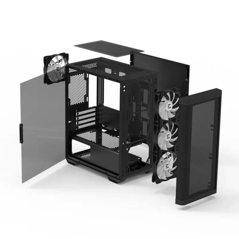 Zalman M4 Melns Mini Tower