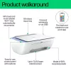HP DeskJet 2822e bezvadu daudzfunkciju krāsu printeris, Instant Ink; kopētājs, skeneris