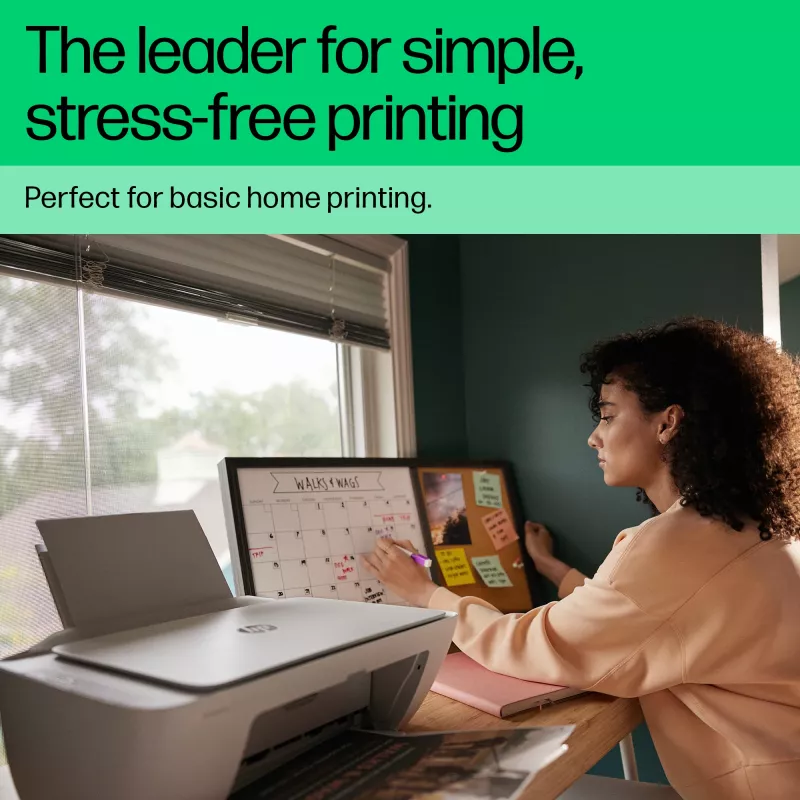 HP DeskJet 2822e bezvadu daudzfunkciju krāsu printeris, Instant Ink; kopētājs, skeneris