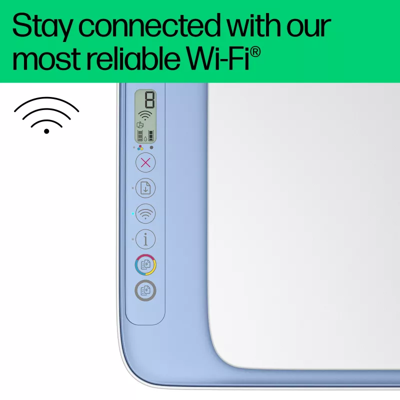 HP DeskJet 2822e bezvadu daudzfunkciju krāsu printeris, Instant Ink; kopētājs, skeneris