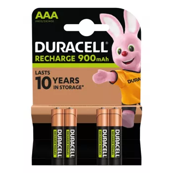 Duracell StayCharged AAA (4gab.) Uzlādējamā baterija Niķeļa-metāla hidrīda (NiMH)