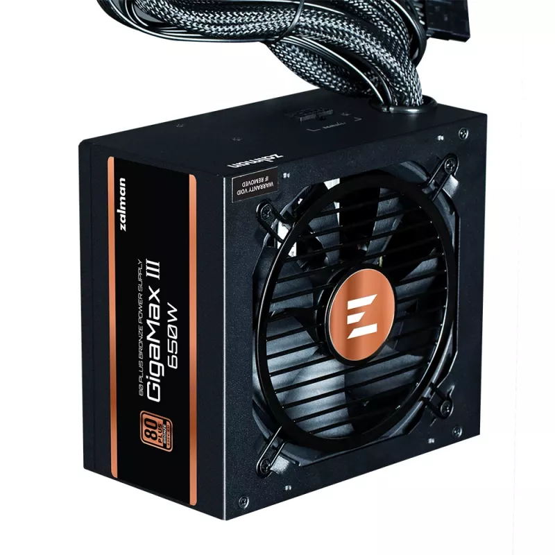 Zalman GigaMax III barošanas bloks 650 W ATX melns
