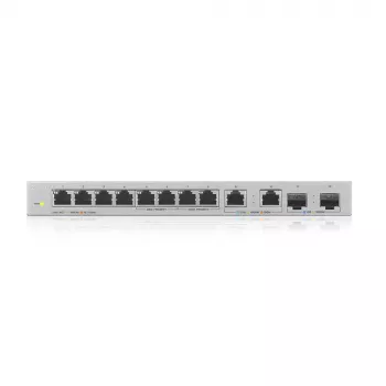 Zyxel XGS1010-12-ZZ0102F tīkla slēdzis Nepārvaldāms Gigabit Ethernet (10/100/1000) Pelēks