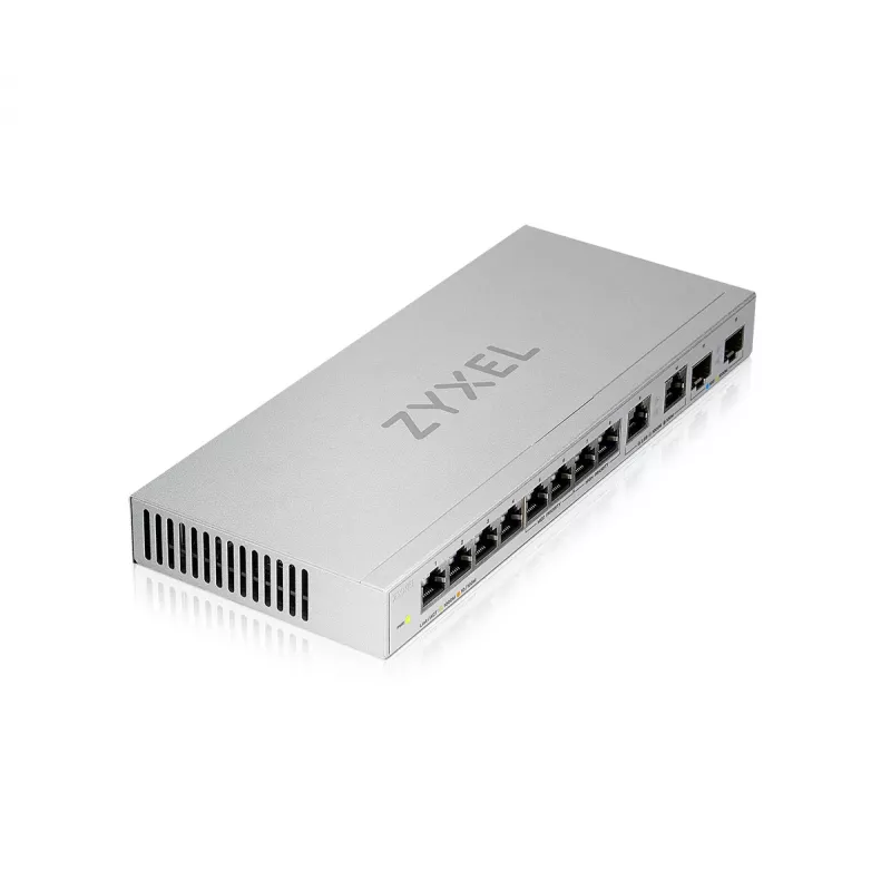 Zyxel XGS1010-12-ZZ0102F tīkla slēdzis Nepārvaldāms Gigabit Ethernet (10/100/1000) Pelēks