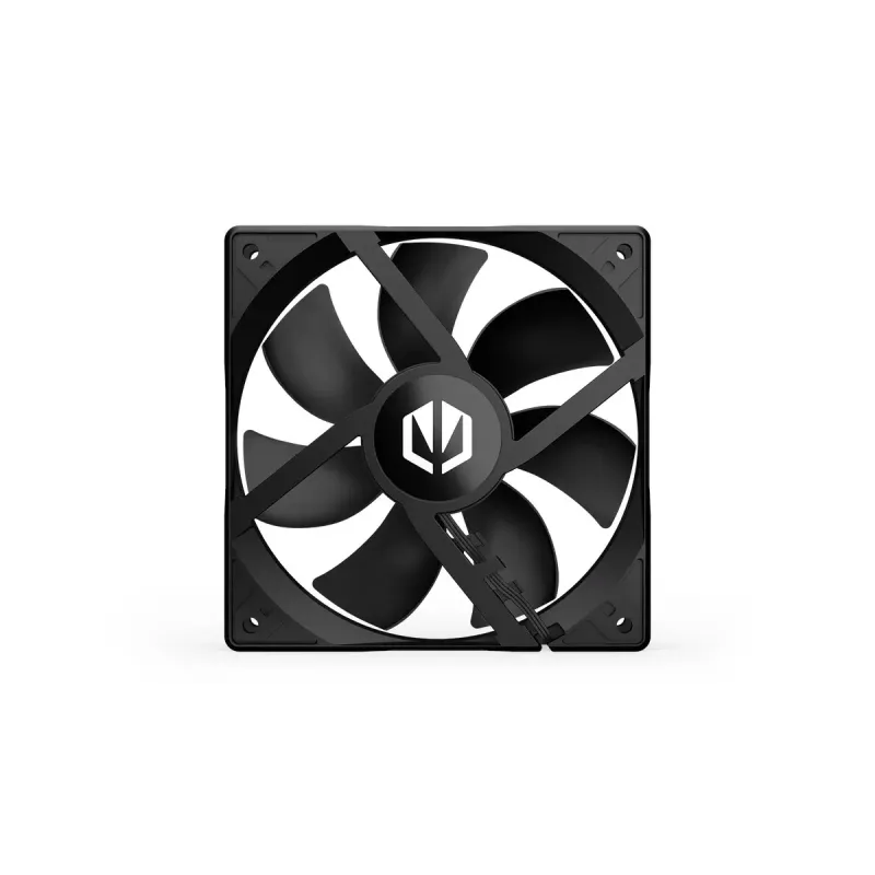 ENDORFY Zephyr 120 ventilators 12 cm melns 1100 RPM šķidruma dinamiskais gultnis