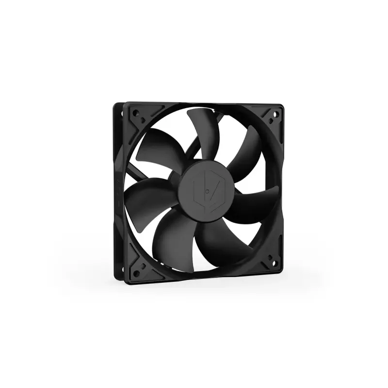 ENDORFY Zephyr 120 ventilators 12 cm melns 1100 RPM šķidruma dinamiskais gultnis