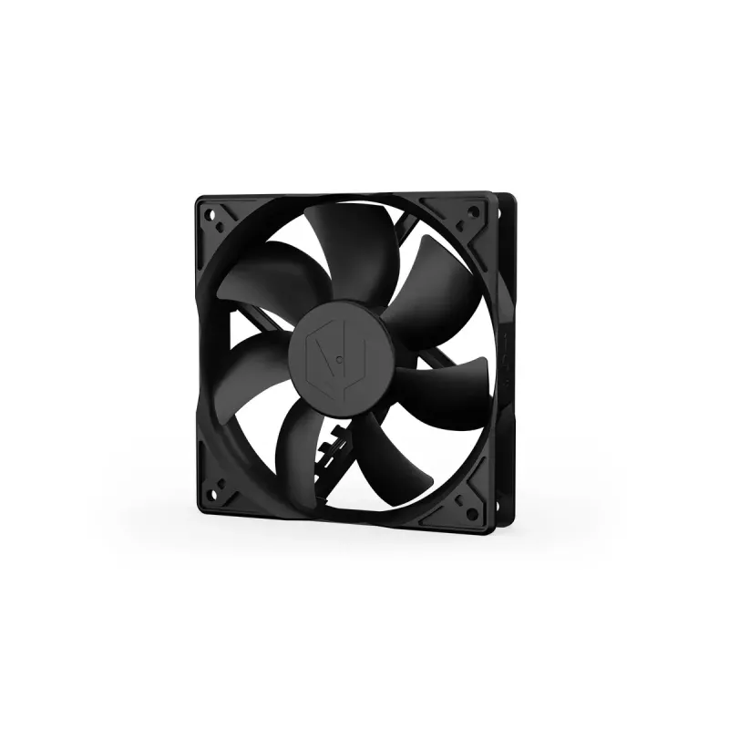 ENDORFY Zephyr 120 ventilators 12 cm melns 1100 RPM šķidruma dinamiskais gultnis