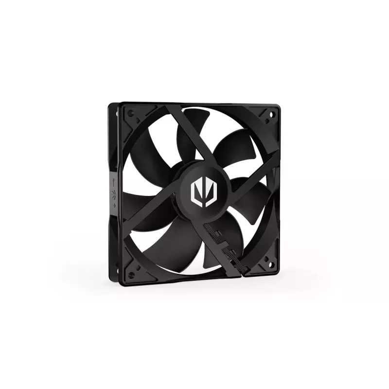 ENDORFY Zephyr 120 ventilators 12 cm melns 1100 RPM šķidruma dinamiskais gultnis
