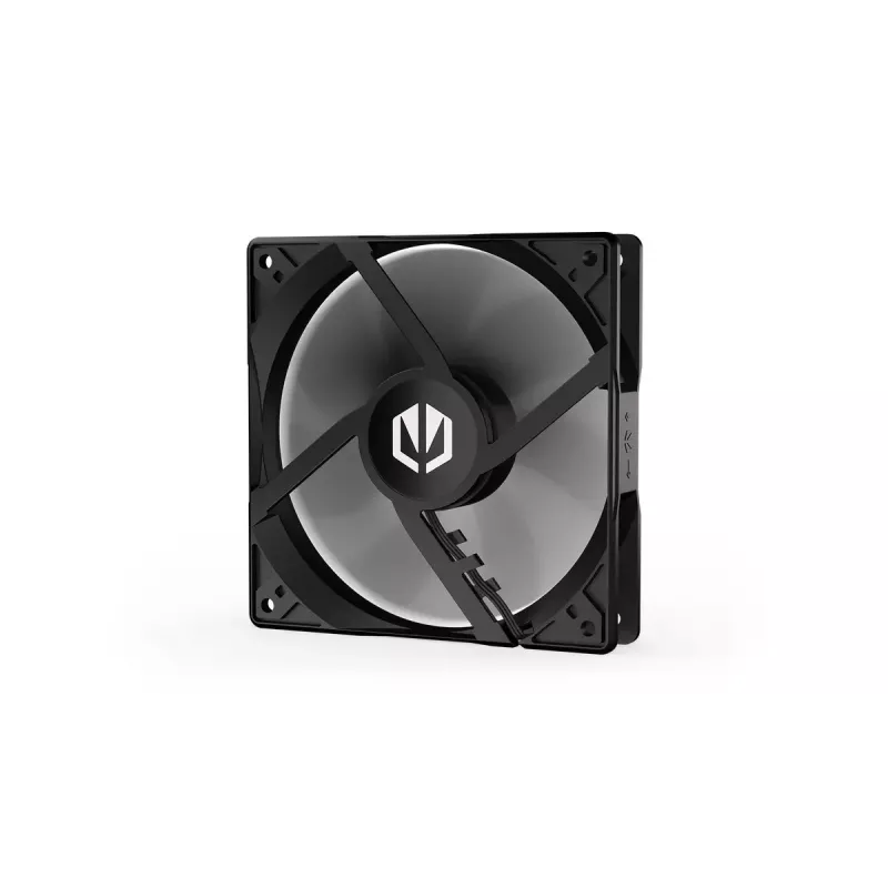 ENDORFY Zephyr 120 ventilators 12 cm melns 1100 RPM šķidruma dinamiskais gultnis