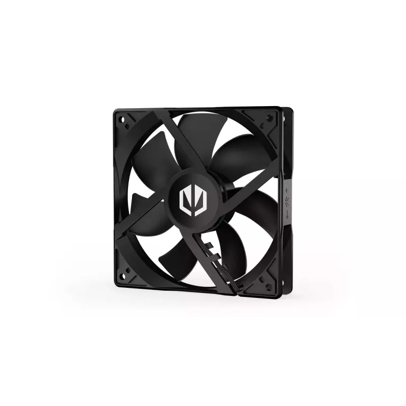 ENDORFY Zephyr 120 ventilators 12 cm melns 1100 RPM šķidruma dinamiskais gultnis