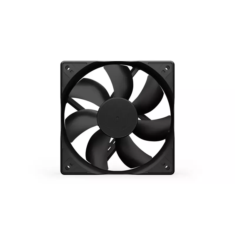 ENDORFY Zephyr 120 ventilators 12 cm melns 1100 RPM šķidruma dinamiskais gultnis