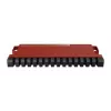 Vadu maršrutētājs MikroTik L009UiGS-RM — 8x RJ-45, 2.5 Gigabit Ethernet, 1x SFP, 1x USB, 800 MHz CPU, 512 MB RAM, sarkans