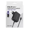 Lādētājs Qoltec 52388 Indoor Fast Charging 20V 5A Melns