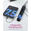 ICY BOX 17-Port Hub with USB 3.2 Gen 1 Type-A interface, USB 3.2 Gen 1 (3.1 Gen 1) Type-A, USB 3.2 Gen 1 (3.1 Gen 1) Type-A, USB Type-B, 5000 Mbit/s, Melns, China, DC