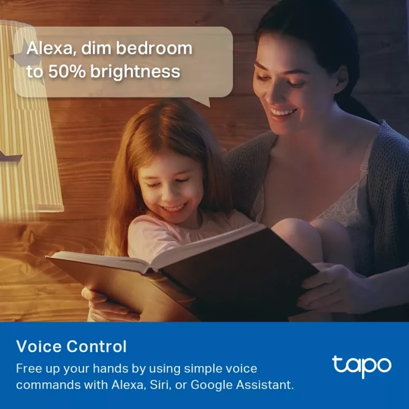 TP-Link Tapo viedā spuldze, daudzkrāsu, Matter, viedā spuldze, Wi-Fi/Bluetooth, balta, 802.11b, 802.11g, Wi-Fi 4 (802.11n), WPA-PSK, WPA2-PSK, WPA3-SAE, LED