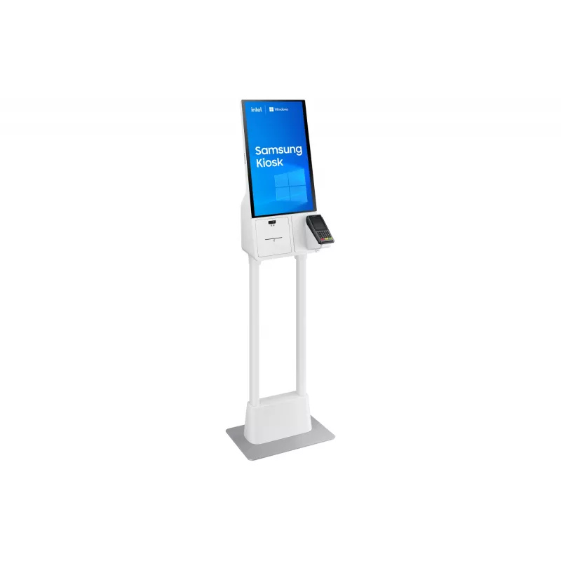 Samsung KM24C-3 Kioska dizains 61 cm (24 collas) LED 250 cd/m² Full HD Balts Skārienekrāns Iebūvēts procesors Windows 10 IoT Enterprise 16/7
