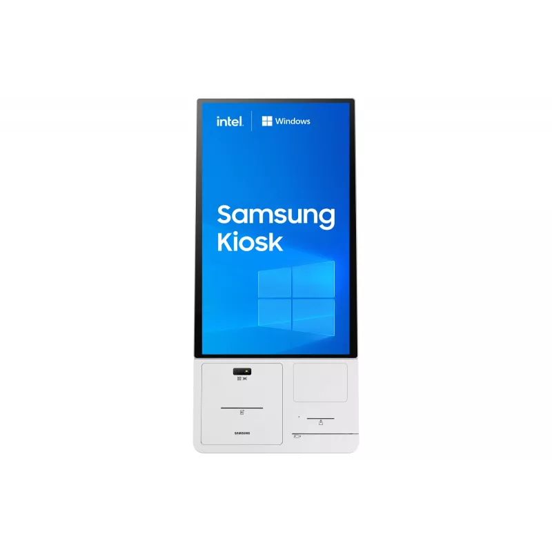 Samsung KM24C-3 Kioska dizains 61 cm (24 collas) LED 250 cd/m² Full HD Balts Skārienekrāns Iebūvēts procesors Windows 10 IoT Enterprise 16/7