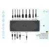 i-tec USB-C Triple Display dokstacija Gen 2 Power Delivery 100 W vadu 3.2