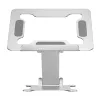 Portatīvā datora statīvs Gembird NBS-D1-03 Sudraba Alumīnija līdz 39,6 cm (15,6 collas), salokāms, augstums 60 mm, maks. slodze 5 kg