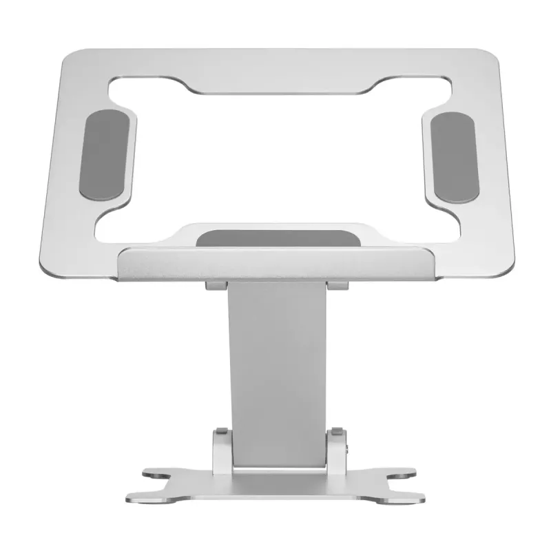Portatīvā datora statīvs Gembird NBS-D1-03 Sudraba Alumīnija līdz 39,6 cm (15,6 collas), salokāms, augstums 60 mm, maks. slodze 5 kg