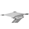 Portatīvā datora statīvs Gembird NBS-D1-03 Sudraba Alumīnija līdz 39,6 cm (15,6 collas), salokāms, augstums 60 mm, maks. slodze 5 kg