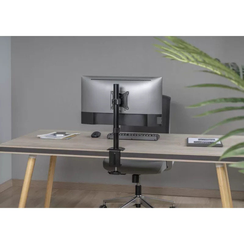 GEMBIRD ar vienu rokas balstu stiprināms monitors, 17 collas–32 collas