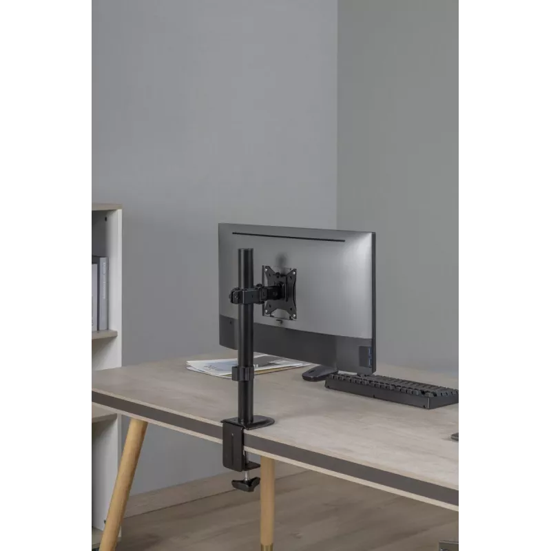 GEMBIRD ar vienu rokas balstu stiprināms monitors, 17 collas–32 collas