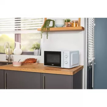 Mikroviļņu krāsns BEKO MOC20100WFB — 700 W, 20 L, 245 mm grozāmais šķīvis, balta