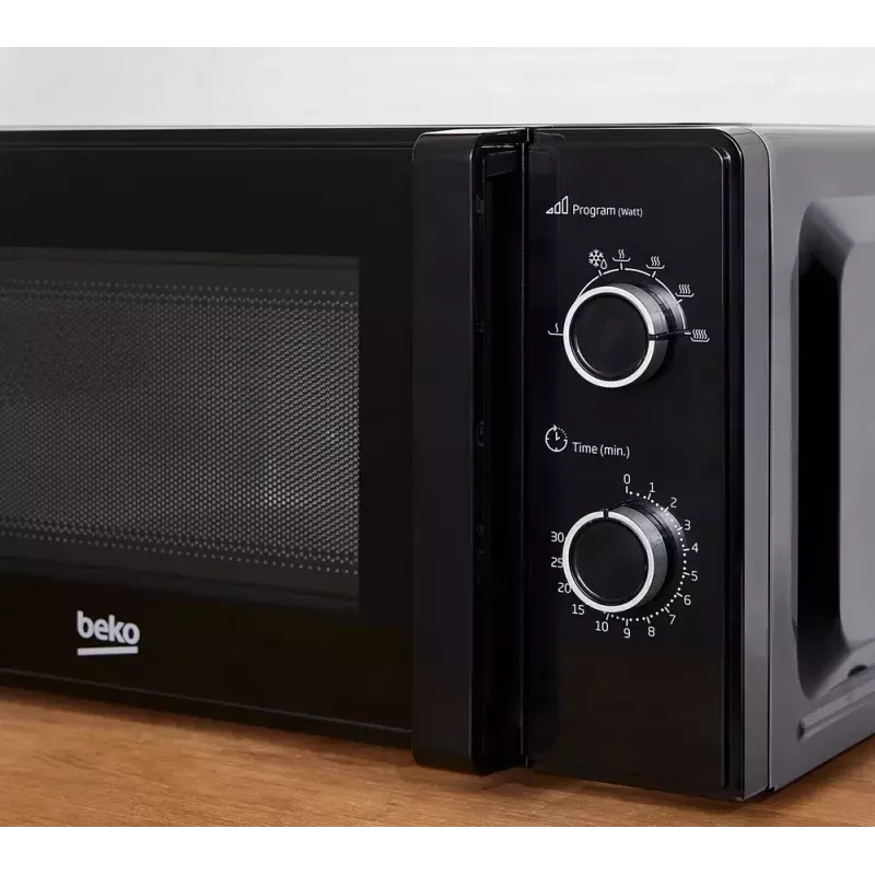 Mikroviļņu krāsns BEKO MOC20100WFB — 700 W, 20 L, 245 mm grozāmais šķīvis, balta