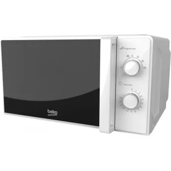 Mikroviļņu krāsns BEKO MOC20100WFB — 700 W, 20 L, 245 mm grozāmais šķīvis, balta